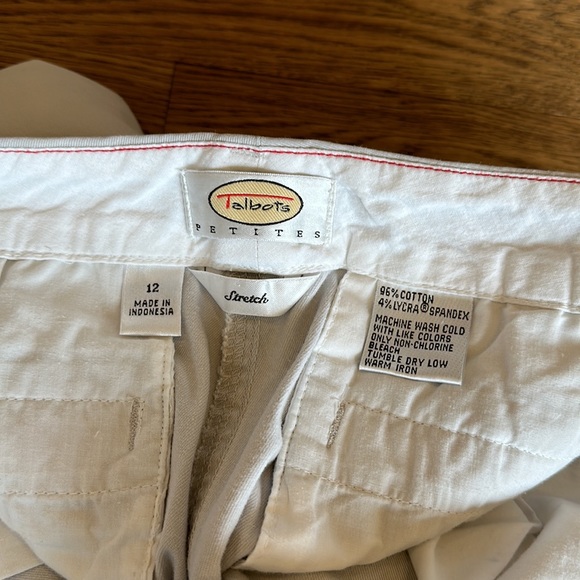 Talbots Petites Pants Size 12p - Picture 2 of 4